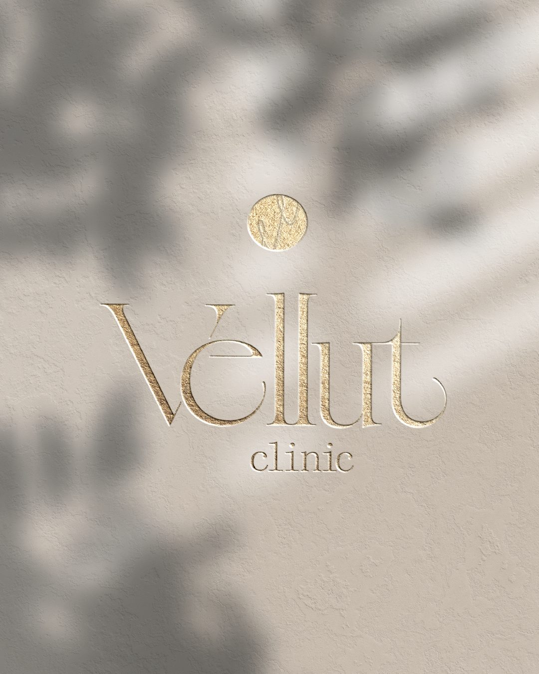 Identidade visual Vellut Clinic