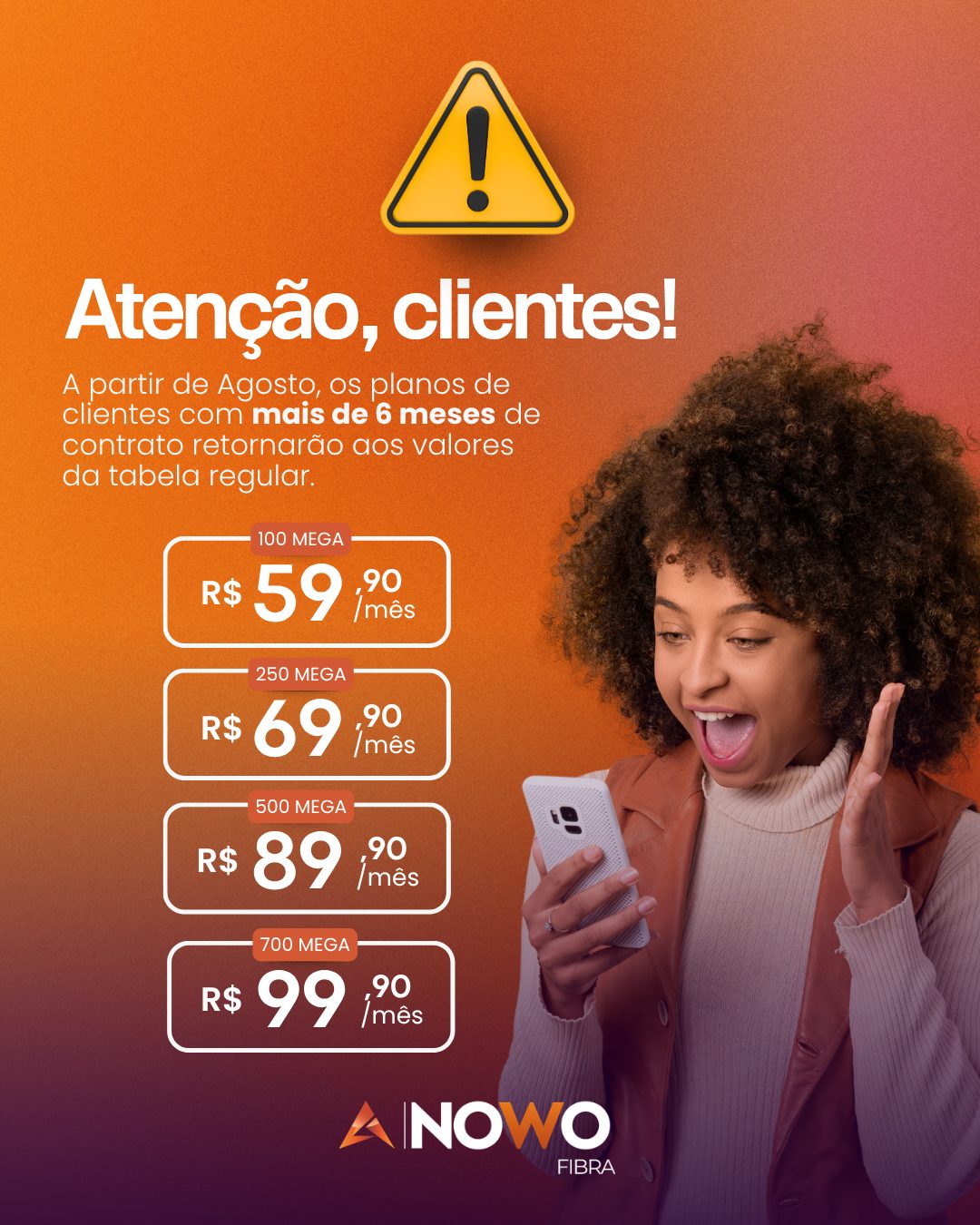 Nowo Fibra — campanha 1